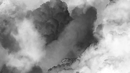 Black watercolor grunge background. Black white marble texture background. Tiles luxury stone floor seamless glitter for interior and exterior. Abstract fog distressed vintage grunge.