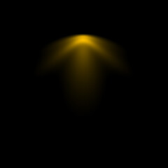 Overlay, flare light transition, effects sunlight, lens flare, light leaks. High-quality stock image of warm sun rays light effects, overlays or golden flare isolated on black background for design
