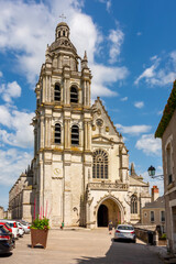 Fototapeta na wymiar Cathedral of St. Louis of Blois in Loire valley, France