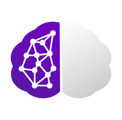 Concept of Epilepsy. Logo Brain