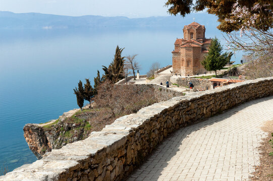 Ocrida, Macedonia. Chiesa di San Giovanni Teologo