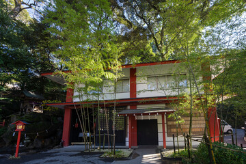 来宮神社の斎館