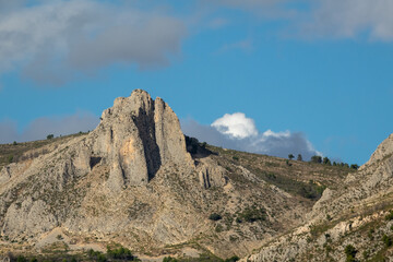 View from the Castle of Guadalest, Spain