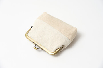 がま口　白背景