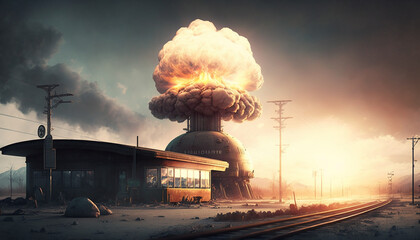 nuclear explosion. Generative AI