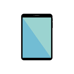 Tablet icon. Vector illustration on a white background.