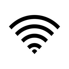 ОсновWifi icon. Vector graphics on a white background.ные RGB