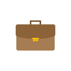 Document briefcase icon. Vector illustration on a white background.