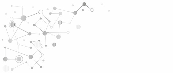 Scientific, technological molecular medical reference. Genetic engineering and molecular structure, DNA circular network, scientific chemical and biotechnological concept, innovative technology, healt