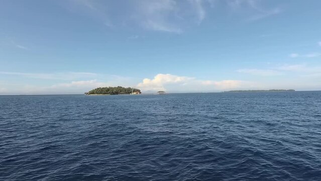 pulau seribu - pulau anyer middle of the sea