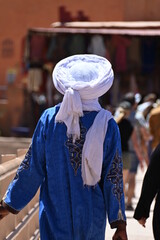 Marocco tradizionale abito nativo Tuareg