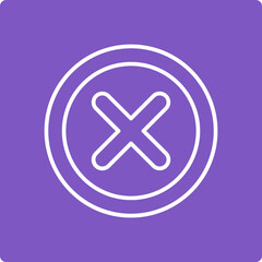 Obraz premium Cross Icon