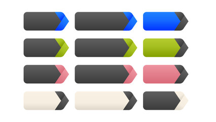 Arrows set vector collection. Arrow icon. Arrow. on white background transparent background png file