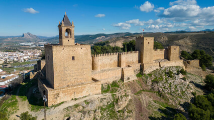 Fototapeta premium monumentos del municipio de Antequera, la alcazaba Nazarí