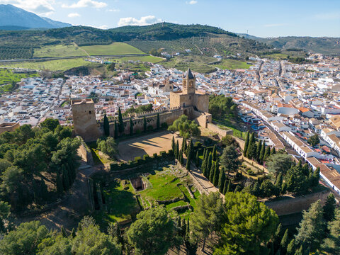monumentos del municipio de Antequera, la alcazaba Nazarí