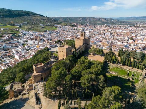 monumentos del municipio de Antequera, la alcazaba Nazar&iacute;