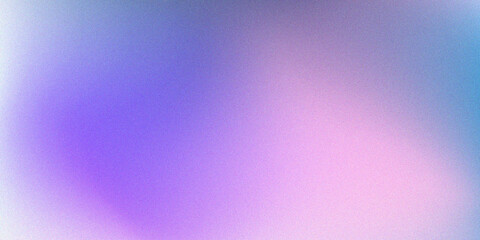Abstract pink and purple neon grainy gradient illustration background.