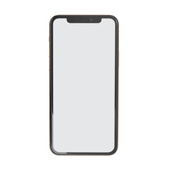 Gold and White Phone