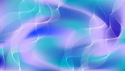 Vector abstract wave line light colorful landing page flat background vector design	