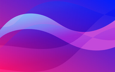 Vector abstract wave line colorful landing page flat background vector design	