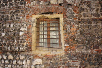 Fototapeta na wymiar Small window in the big city.
