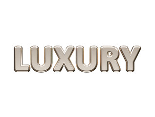 Luxury premium text effect vector illustration transparent element