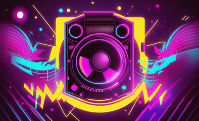 music event background