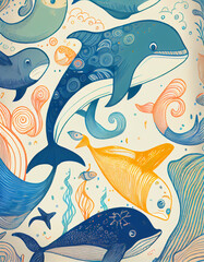 Ocean Creature Wallpaper