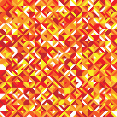 square illustration design random colors
