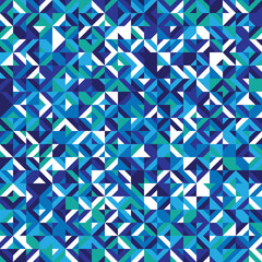 square illustration design random colors