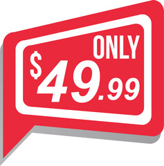  $49.99 Forty Nine Nine Nine Price Tag