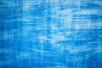 Abstract bright blue blank background.