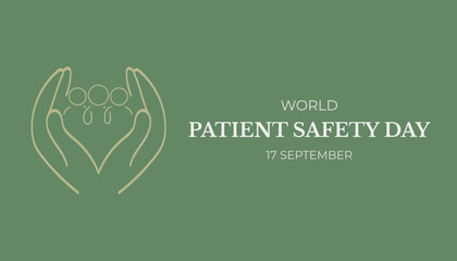 Vector Illustration for World Patient Safety Day
