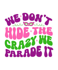 Retro Mardi Gras SVG Bundle, Vintage 70s Style Quotes, Printable Purple Yellow Green, Cut Files for Cricut Silhouette, png jpg dxf eps,Retro Mardi Gras svg png dxf eps. Mardi Gras Krewe SvG, Mardi Gra