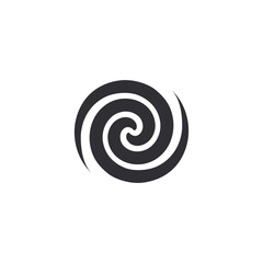 Black Hole icon. Galaxy logo. Black star. Spiral icon. Swirls and radial symbols. Cosmic storm. Supernova. Game elements. New planet. Swirling spiral. Cosmic vortex. Teleport icon. Wind icon. Logotype