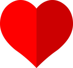 Heart symbol, PNG illustration 