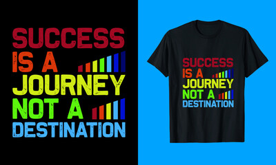 Journey, Vector, Typography T-Shirt Design