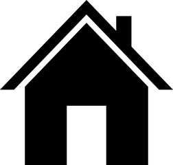 House icon, home symbol, PNG illustration