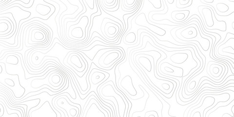 Abstract Topographic map background with wave line. gradient multicolor wave curve lines banner background design. Vector illustration. Line topography map contour background.