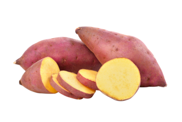 sweet potato on transparent png