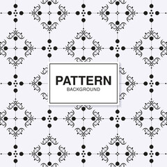 flat ornament line pattern design