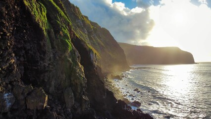 costa de mosteiros en la isla de sao miguel azores