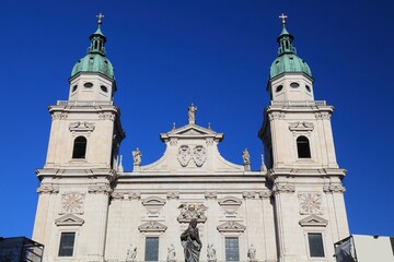 Fototapeta na wymiar Salzburger Dom - Salzburg Cathedral