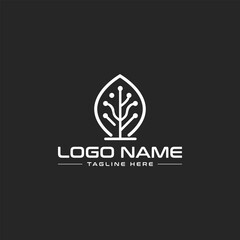 Leaf logo design icon designs