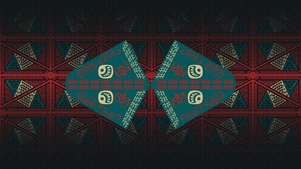 Modern Colored Geometrical textured pattern with decorative ornamental illustrations for desktop, wallpaper, background, texture, storytelling, cover