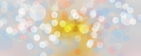 abstract background with bokeh blur bright