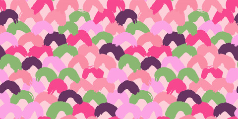 Seamless background pattern with brush strokes. T