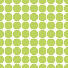 Green white seamless vector textile design pattern