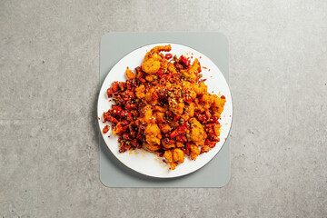 Stir-fried Chicken, Spicy Sichuan Cuisine