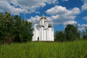 Church of St Andrew Pyervozvannoho and All Saints in Bucha town, Ukraine